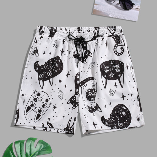 wholesale custom nylon shorts men with digital printing supplier | men's clothing wholesale