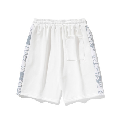 custom baggy mens shorts with watermark printing vendor  | short pants for men manufacturers