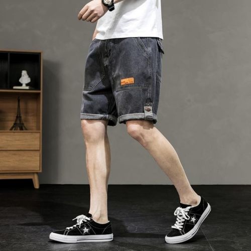 vente en gros de shorts en jean personnalisés pour hommes shorts noirs vendeur pour hommes | vêtements pour hommes en gros