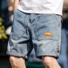 wholesale custom jean shorts men black shorts men vendor  | men's clothing wholesale