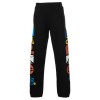 custom black pants mens with puff printing manufacturer  | china wholesale clothing suppliers