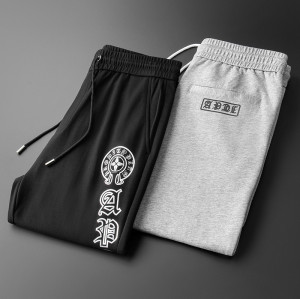 custom mens high waisted pants with silicone printing supplier  | hip hop clothing manufacturers