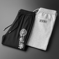 custom mens high waisted pants with silicone printing supplier  | hip hop clothing manufacturers