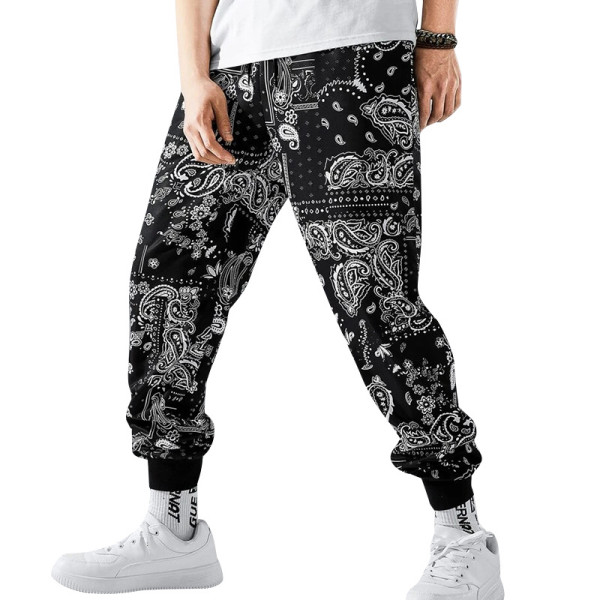 pantalons pour hommes à motifs personnalisés avec fournisseur d'impression numérique | fabricants de vêtements pour startups