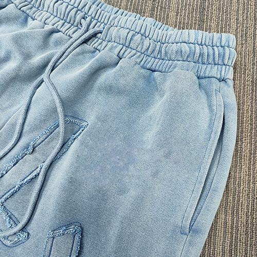 Maßgeschneiderte Fleece-Hosen für Herren mit Patch-Stickerei-Lieferant | Bekleidungshersteller für Startups
