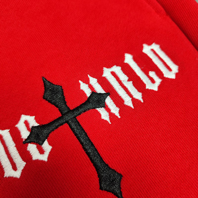 wholesale burgundy pants mens with plain embroidery vendor | men's clothing wholesalers