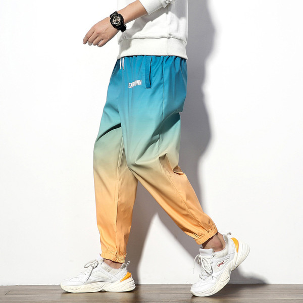 custom waterproof mens pants with tie-dye vendor | mens sweatpants supplier Support OEM and ODM