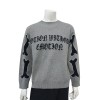 wholesale custom mens mohair sweater with skeleton pattern vendor | men's clothing wholesalers