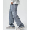 wholesale custom patchwork jeans mens manufacturer | mens jeans supplier Support OEM and ODM