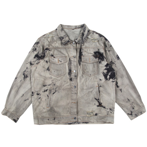 custom acid wash denim jacket manufacturer | mens denim jackets supplier Support OEM and ODM