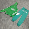 wholesale custom green tracksuit mens with screen printing | men's clothing wholesale