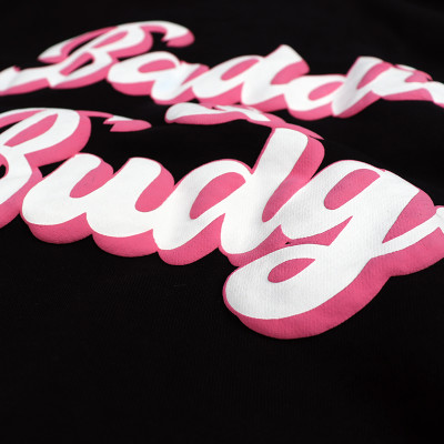 wholesale black sweatsuit mens with puff printing manufacturer  | private lable tracksuit