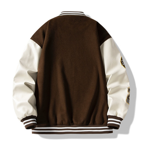 wholesale plus size varsity jacket for men in stock | vintage bomber jackets supplier