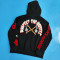 custom slim fit hoodie mens with chenille embroidery supplier | men's wholesale  clothing china