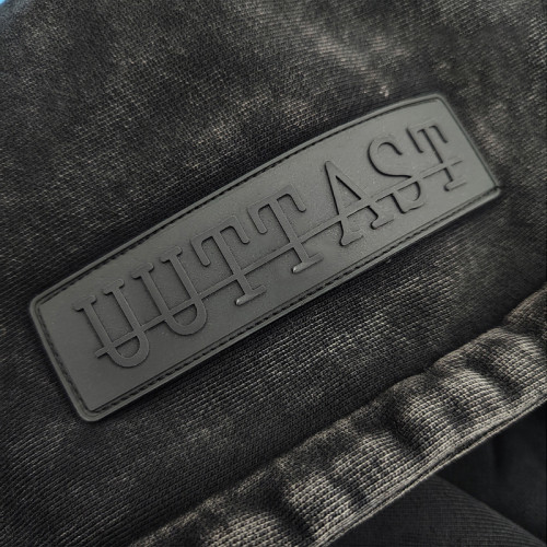 custom mens patchwork hoodies with acid wash vendor | mens hoodie supplier Support OEM and ODM.