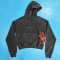custom mens patchwork hoodies with acid wash vendor | mens hoodie supplier Support OEM and ODM.