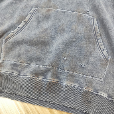 custom warmest hoodies mens with stone wash | mens hoodie supplier support OEM and ODM.