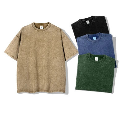 individuelles braunes Herren-T-Shirt mit Batik-Hersteller | Lieferant von Herren-Tanktops. Unterstützt OEM und ODM
