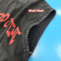 custom best men's shirt brand with acid wash manufacturer | mens tank tops supplier