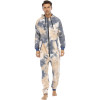 custom cotton men tracksuit with tie-dyeing | garment factory in china