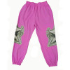 custom pink tracksuit mens with digital printing  | garment factory in china