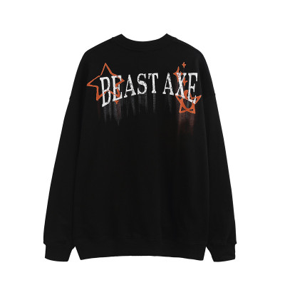 custom oversized sweatshirts men with screen printing | garment factory in china