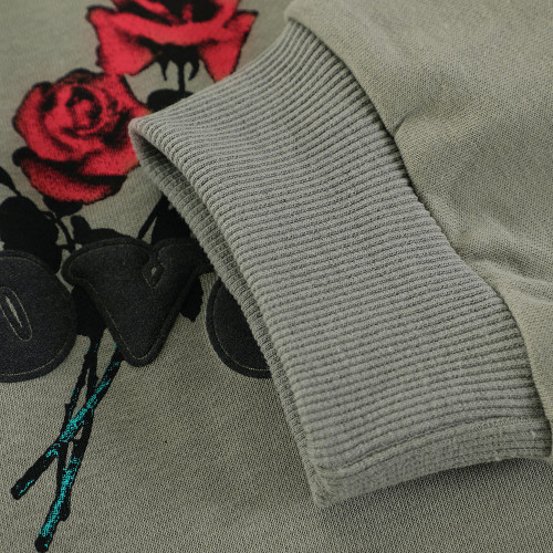 Großhandel ck Herren-Sweatshirt mit Puffdruck | wie man seinen eigenen Kapuzenpullover herstellt