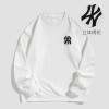 custom crew neck sweatshirt with 3D embroidery | men's clothing manufacturers