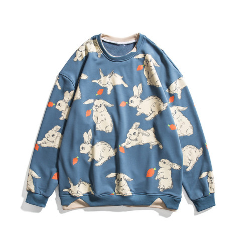 Herren-Sweatshirt aus French Terry mit Digitaldruck im Großhandel | Bekleidungsfabrik in China