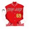 wholesale custom red bomber jacket men  | mens clothes manufacturer