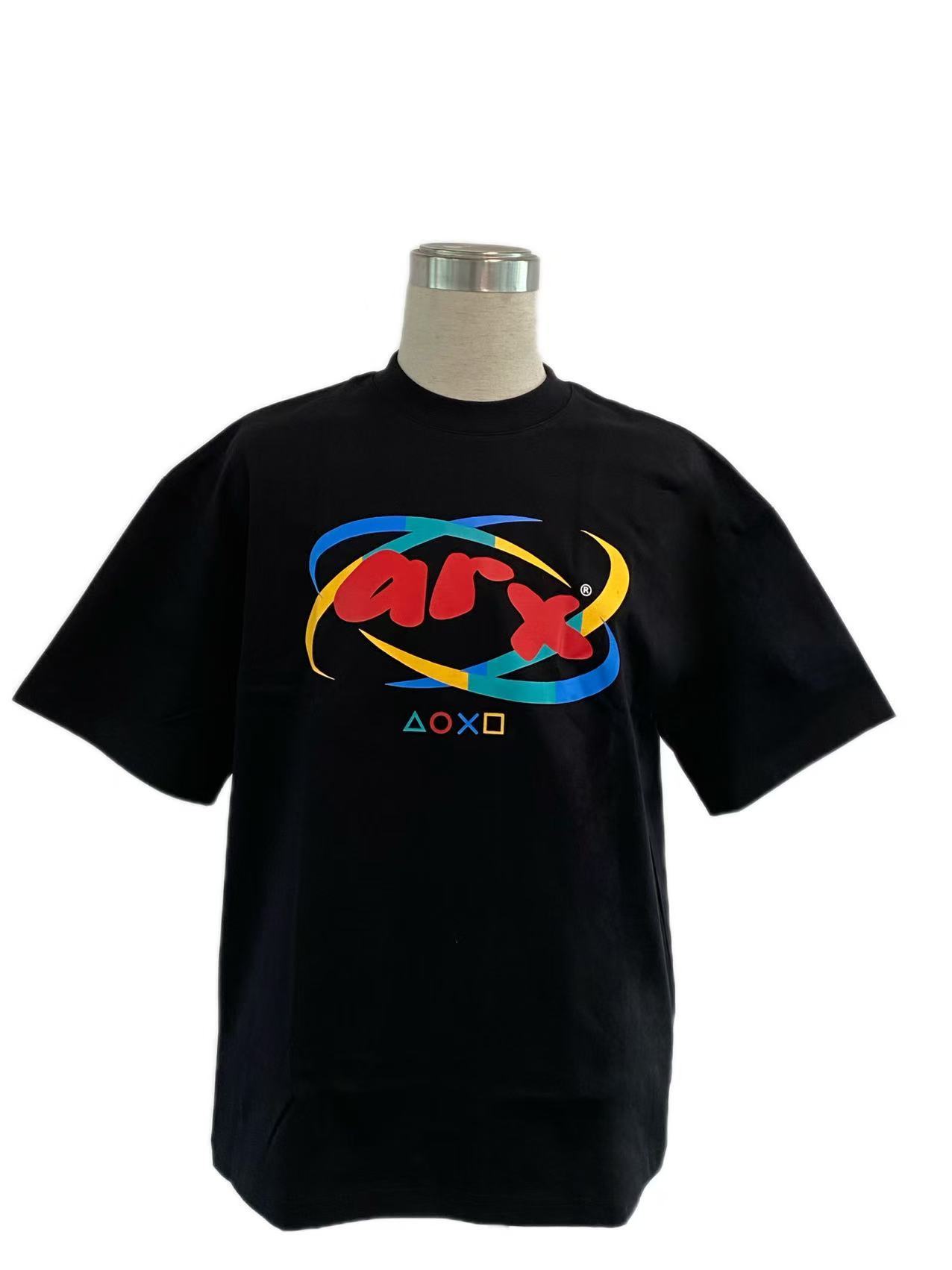 mens curved hem t shirt