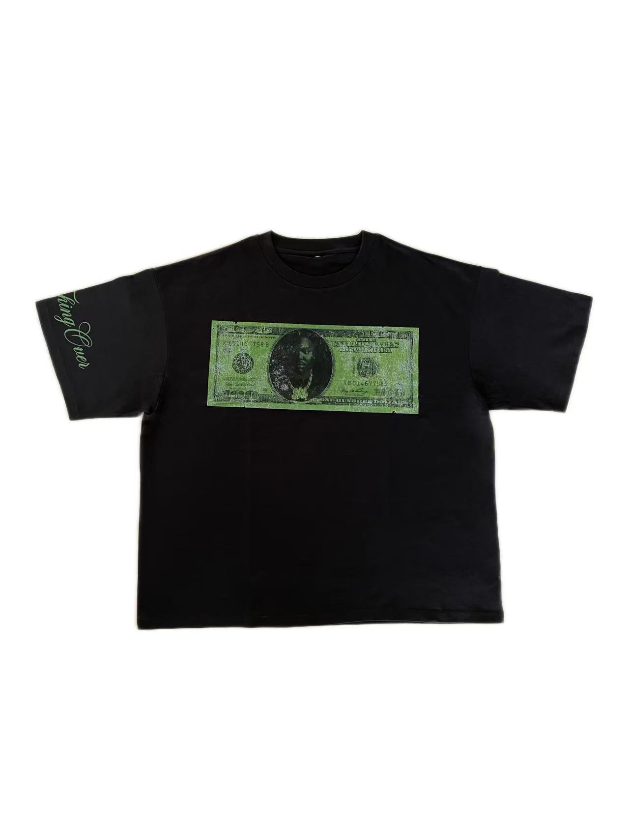 mens curved hem t shirt