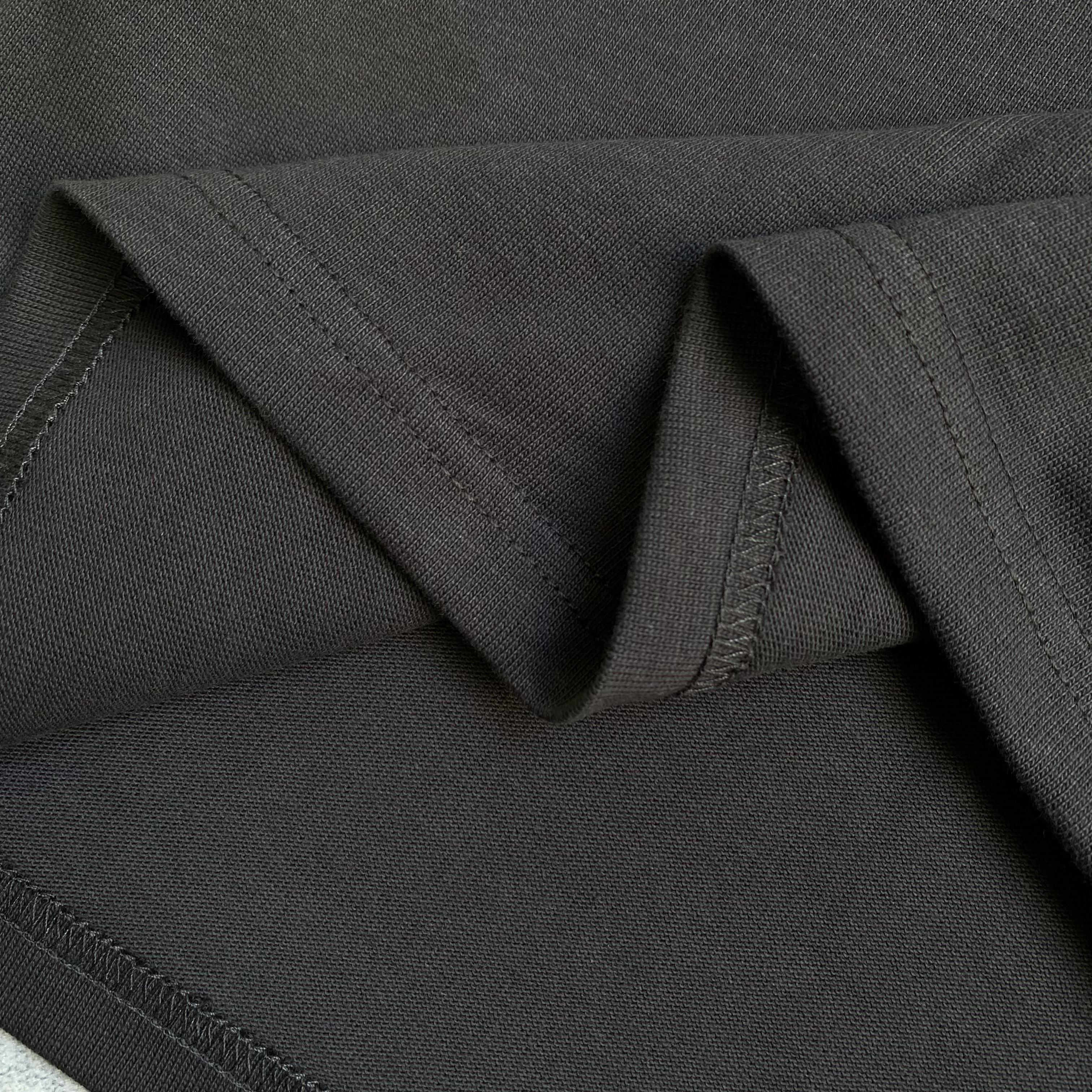 mens curved hem t shirt