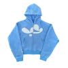 Custom Blue Hoodies with Patch Embroidery | Men's Apparel Manufacturer