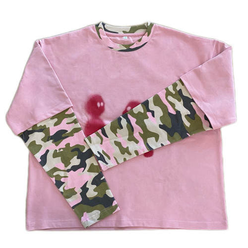 custom crew neck sweatshirt with screen printing | men's clothing manufacturers