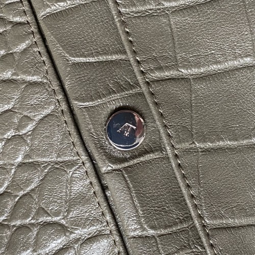 Custom Green Leather Jackets for Men | OEM Manufacturing Factory