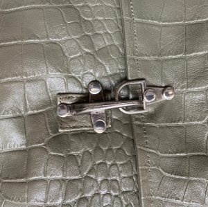 Custom Green Leather Jackets for Men | OEM Manufacturing Factory