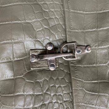 Custom Green Leather Jackets for Men | OEM Manufacturing Factory