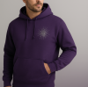 Shine with Style: Custom Purple Men’s Hoodies with Rhinestones