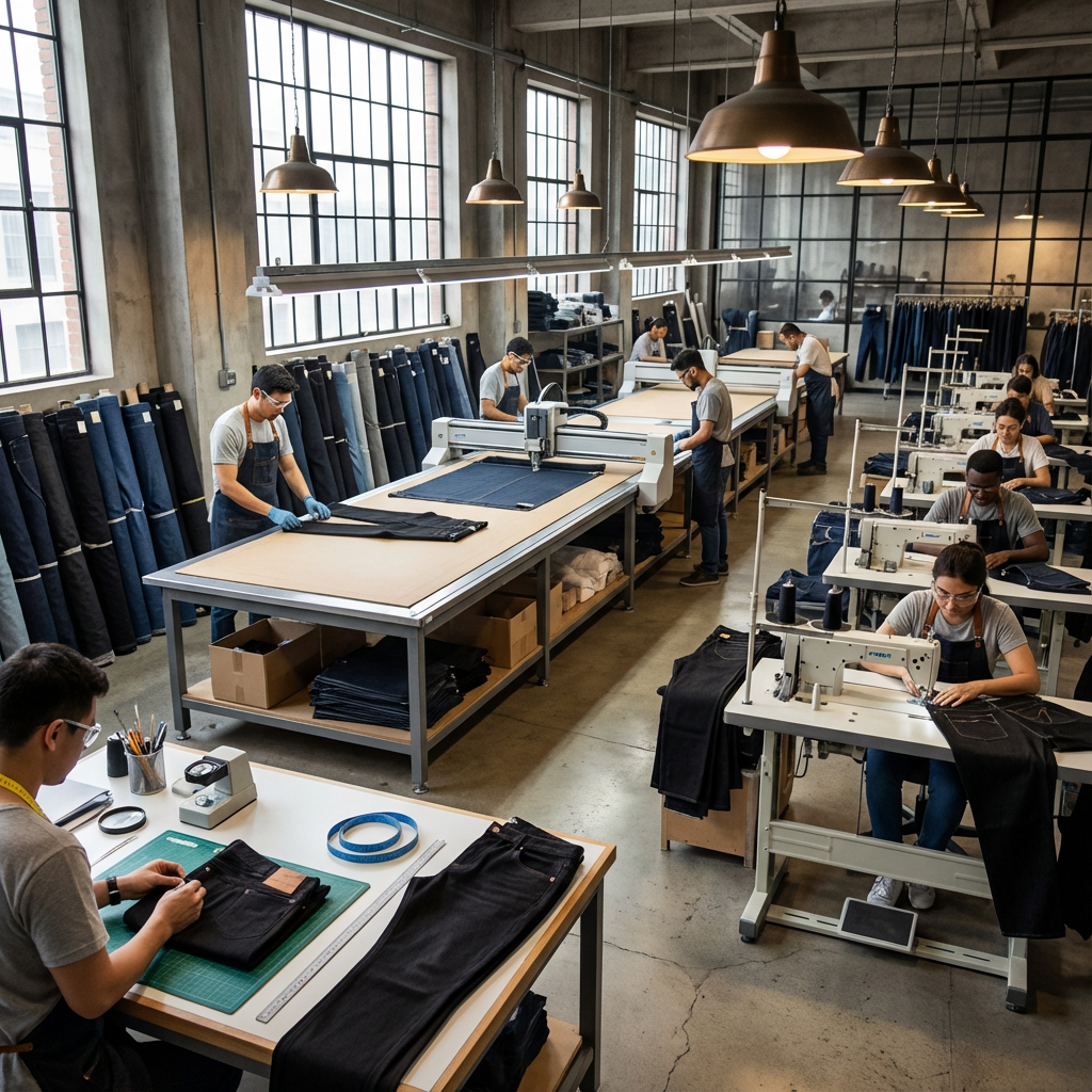 Integrating Custom Black Jeans Into Modern Fashion Collections