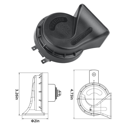 Wholesale Car Horn for 2022 FAW Group|High pitched output, clear and loud, Durable and weatherproof|Auto Body Parts for FAW Group