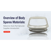 Overview of Body Spares Materials:   Rebornor Auto Part Genuine Supplies Introduction BY:Peter