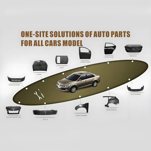 #10754669SEPP MG Auto Parts Front Bumper Impact Bar ASM Official Original Accessories