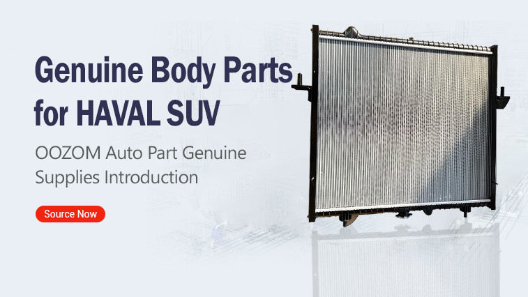 Genuine Radiator Assembly Spare Part for HAVAL Pick-up Cooling System- 1301100XPW01A