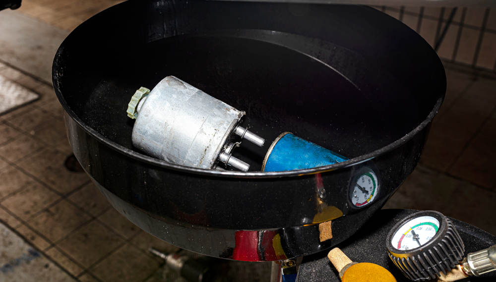 Ensure No Fuel Is Exposed To The Spray
