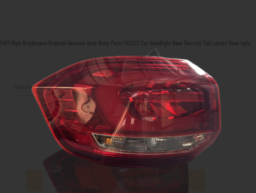 #C00063497 High Brightness Original Genuine Auto Body Parts MAXUS Car Headlight Rear Garnish Tail Lamp/ Rear light