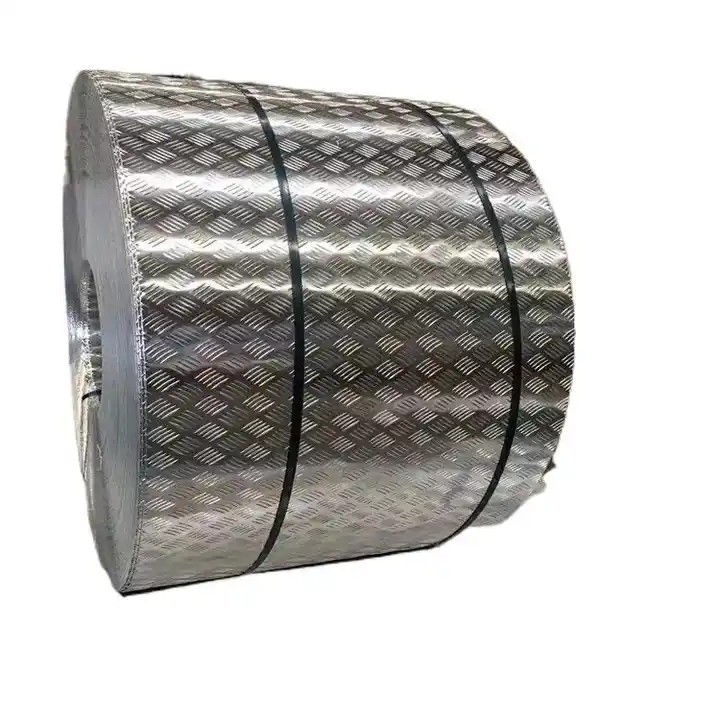 five-bars embossed aluminum coil