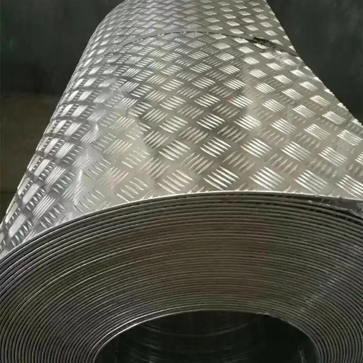 five-bars embossed aluminum coil