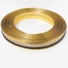 Light Flat Letter Aluminum Strip For Led Strip 1060 /1070 Perforated Ti-gold Color Coated Aluminum