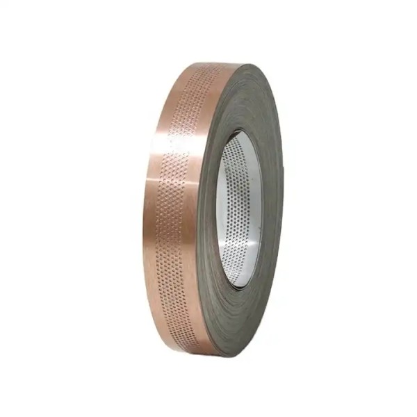 Perforated Aluminum Strip 1060 /1070 Rose-gold Color Coated Aluminum Coil For Light Flat Letter
